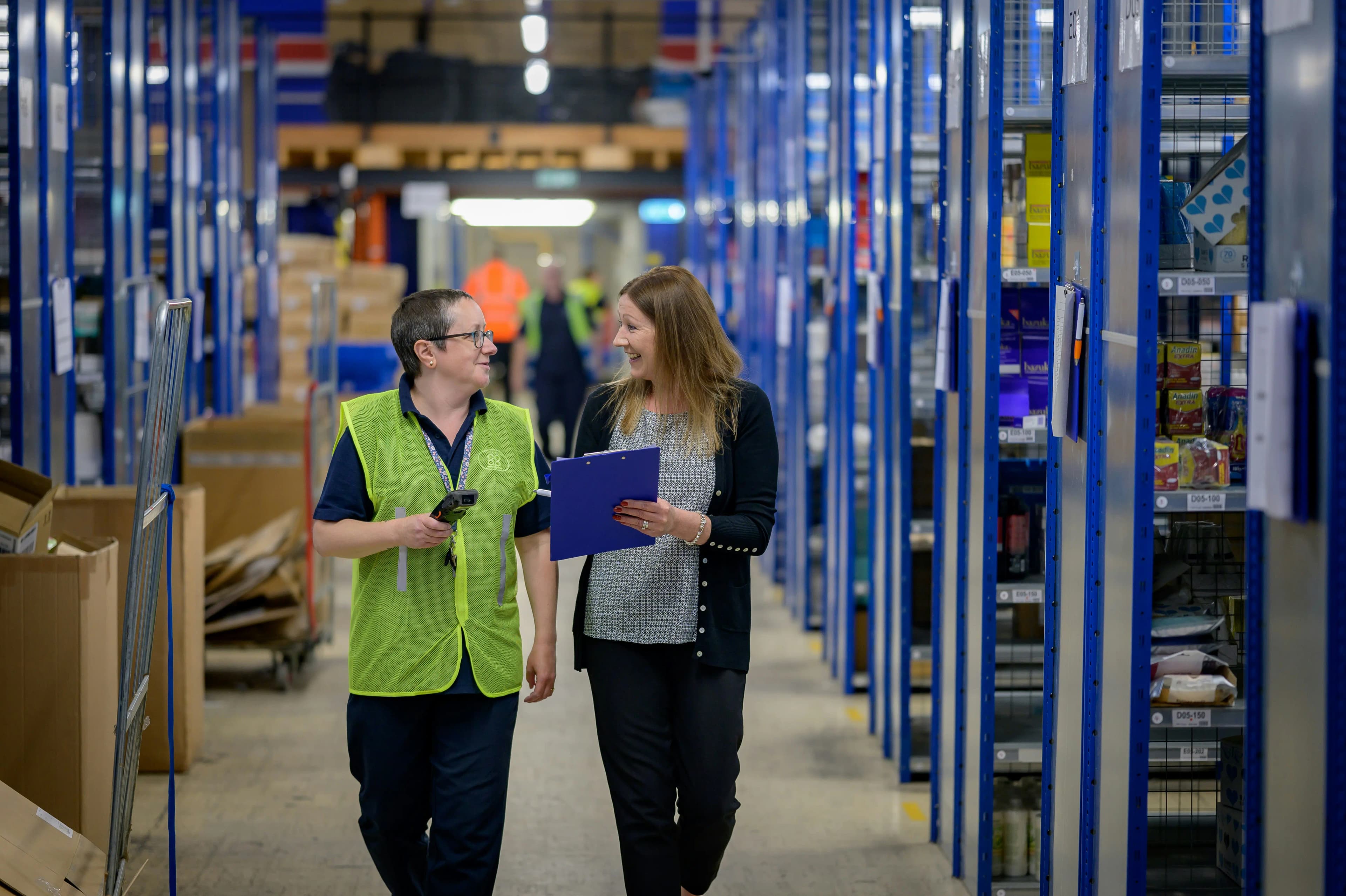 Équipe Exp Logistics en opération